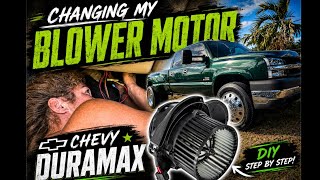 How to Replace a BlowerMotor on a 1999- 07 Chevy Duramax