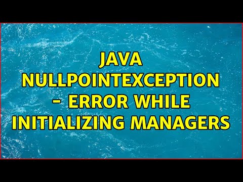 Java NullPointException -