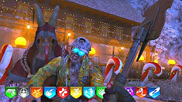 CALL OF DUTY CUSTOM ZOMBIES MOD TOOLS! | KRAMPUS CHALLENGE MAP WITH BOSS FIGHT AND CUSTOM WEAPONS!