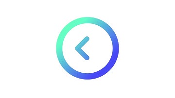 Animated move back gradient ui icon
