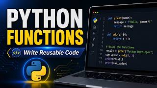 Python Functions Explained in Simple Way | Beginner Friendly Python Tutorial 🐍