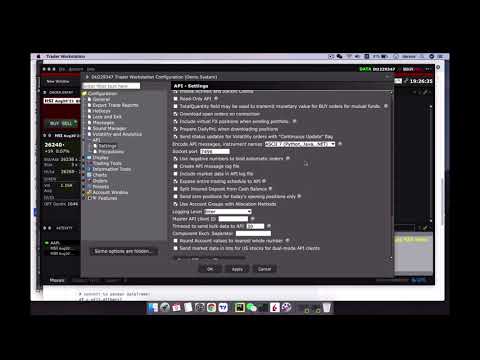 Connecting to Interactive Brokers and trade automatically in Python