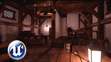 Unreal Engine 4 - Medieval Tavern WIP