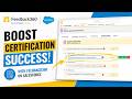 Sahil's Story: Boost Certification Success with Feedback360 on Salesforce!