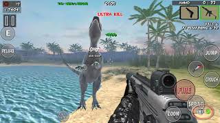 Dinosaur wild jungle shooter: Jurassic dino hunter screenshot 3