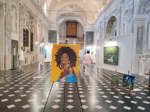 Landscapes, Animals, and Faces: Fausta Cucinotta's Art Exhibition in the Historic Center of Venti...