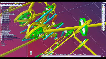 Biomechanical Simulation of Damselflies : CATIA simulation