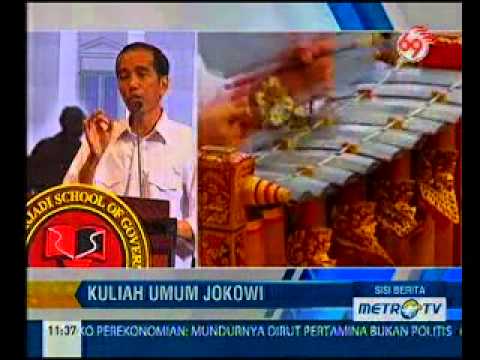 Kuliah Umum Jokowi @JokowiJKTV