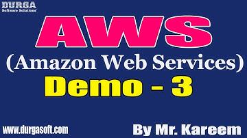 AWS tutorials || Demo - 3 || by Mr. Kareem On 03-02-2021 @9PM