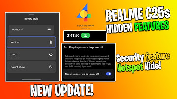 Realme c25s Features Review | New Update | Realme c25s Security | F.09