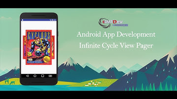 Android Studio Tutorial - Infinite Cycle View Pager