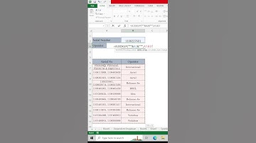 Excel Vlookup with wildcards| #shorts