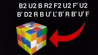 How a Rubik's Cube was solved in 2 seconds😱😯!!!