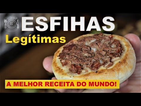 ESFIHA LEGÍTIMA - ESFIHAS TRADICIONAIS SÍRIAS / LIBANESAS