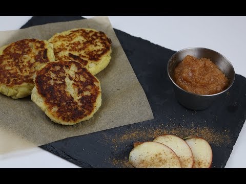 HOW TO MAKE AUTHENTIC GERMAN POTATO PANCAKES - Traditional Kartoffelpuffer Vegetarian Recipe