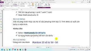 #MOB1014 Hướng Dẫn Lab 1 Bài 4 Giải Phương Trình Bậc 2 Trong #Java1