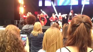 Boadicea performing at Move It 2014