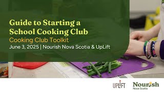 Webinar: Guide to Starting a School Cooking Club
