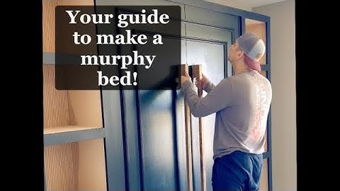 How to make a murphy bed