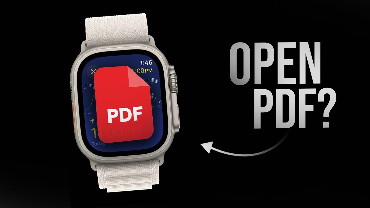 Can Apple Watch Open PDF File? (explained) - YouTube