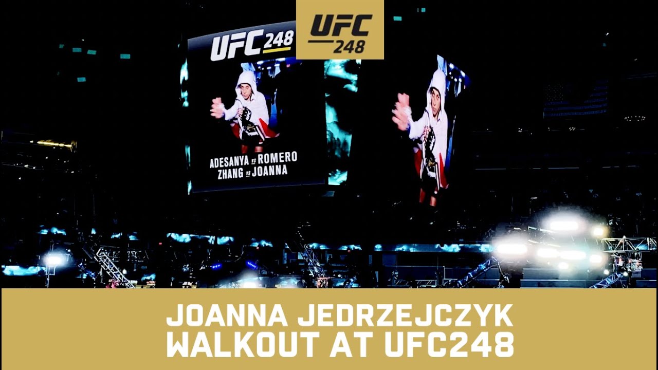 JOANNA JEDRZEJCZYK WALKOUT UFC248