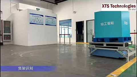 SJV W1000 Laser slam navigation Jack Up AGV with pallet & goods recognition product location by WCS