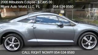 2006 Mitsubishi Eclipse GT for sale in Hollywood, FL 33021 a