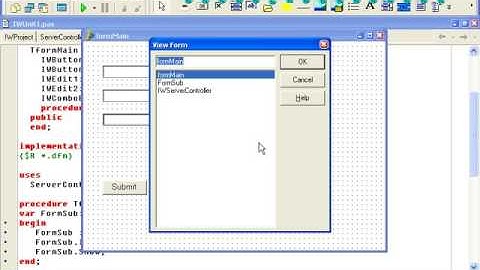 อบรม Delphi Intermediate อจ จิรายุ  Intraweb แบบเรียบๆง่ายๆ