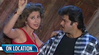 Judaai On Location | Anil Kapoor | Urmila Matondkar | Saroj Khan | Flashback Video