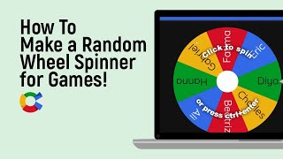 How to Make a Random Wheel Spinner for Games [easy] screenshot 5