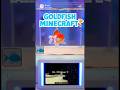 Gold fish Gilbert Beats Minecraft! #shorts #ai
