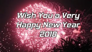 Wish You Happy New Year 2018 Best Wishes & Greetings by Street Light |Inspiring Universe Begin Video
