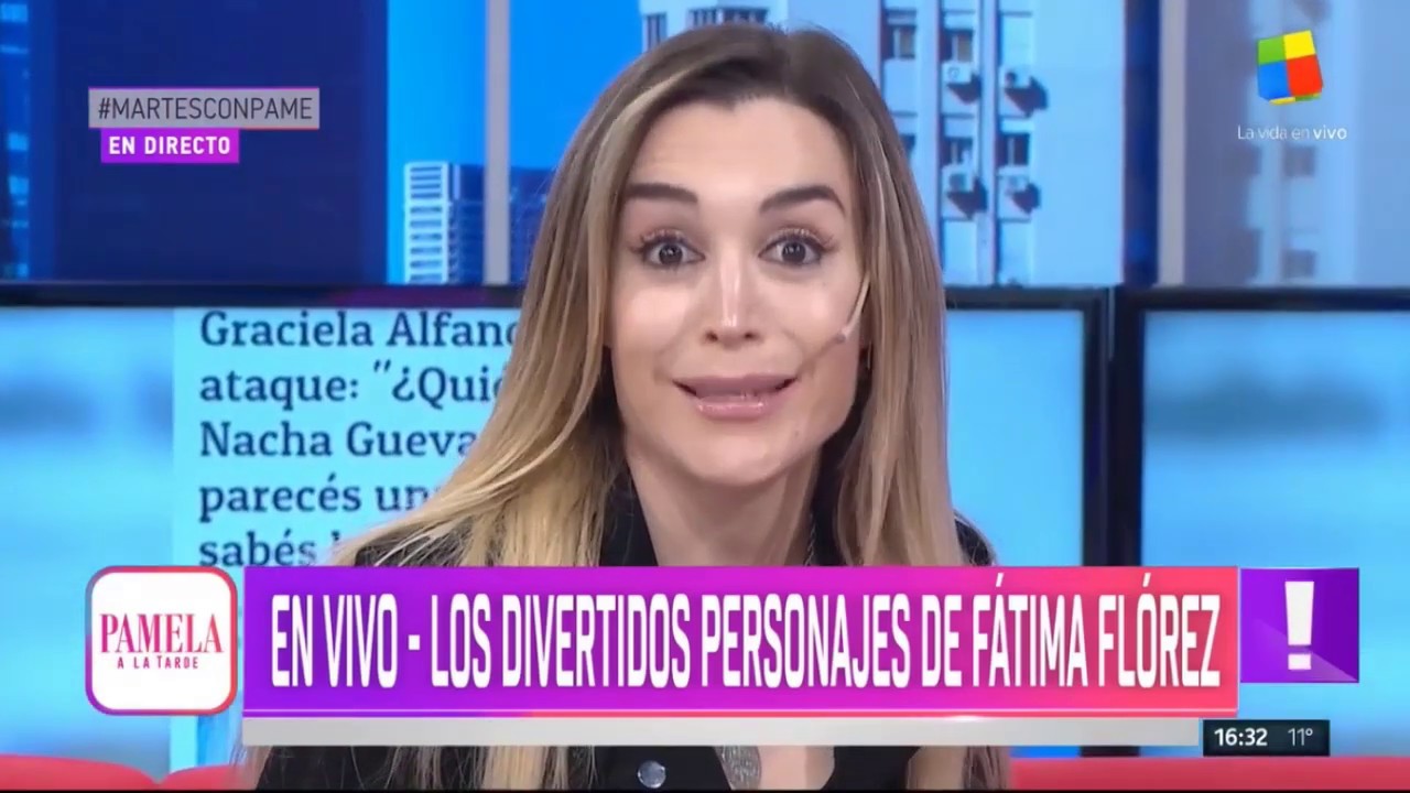 Los divertidos personajes de Fátima Flores - Pamela a la Tarde (20/08/2019)