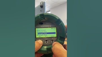 CORIOLIS FLOWMETER total display format