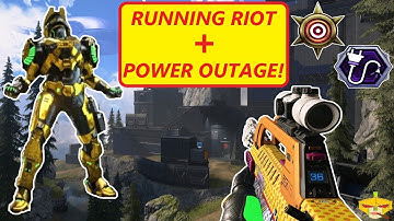 Halo Infinite - Running Riot and Power Outage in BTB