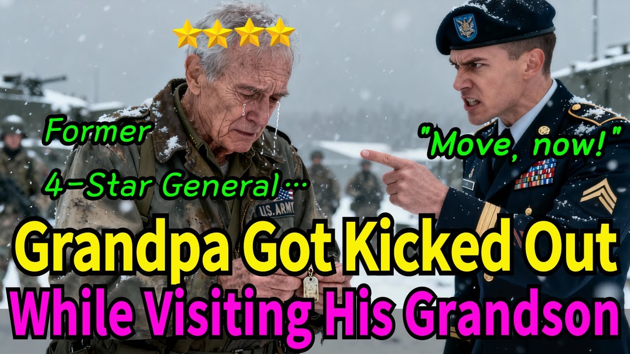 A major kicked grandpa into a storage room… he was a former four-star general! / SeniorStories