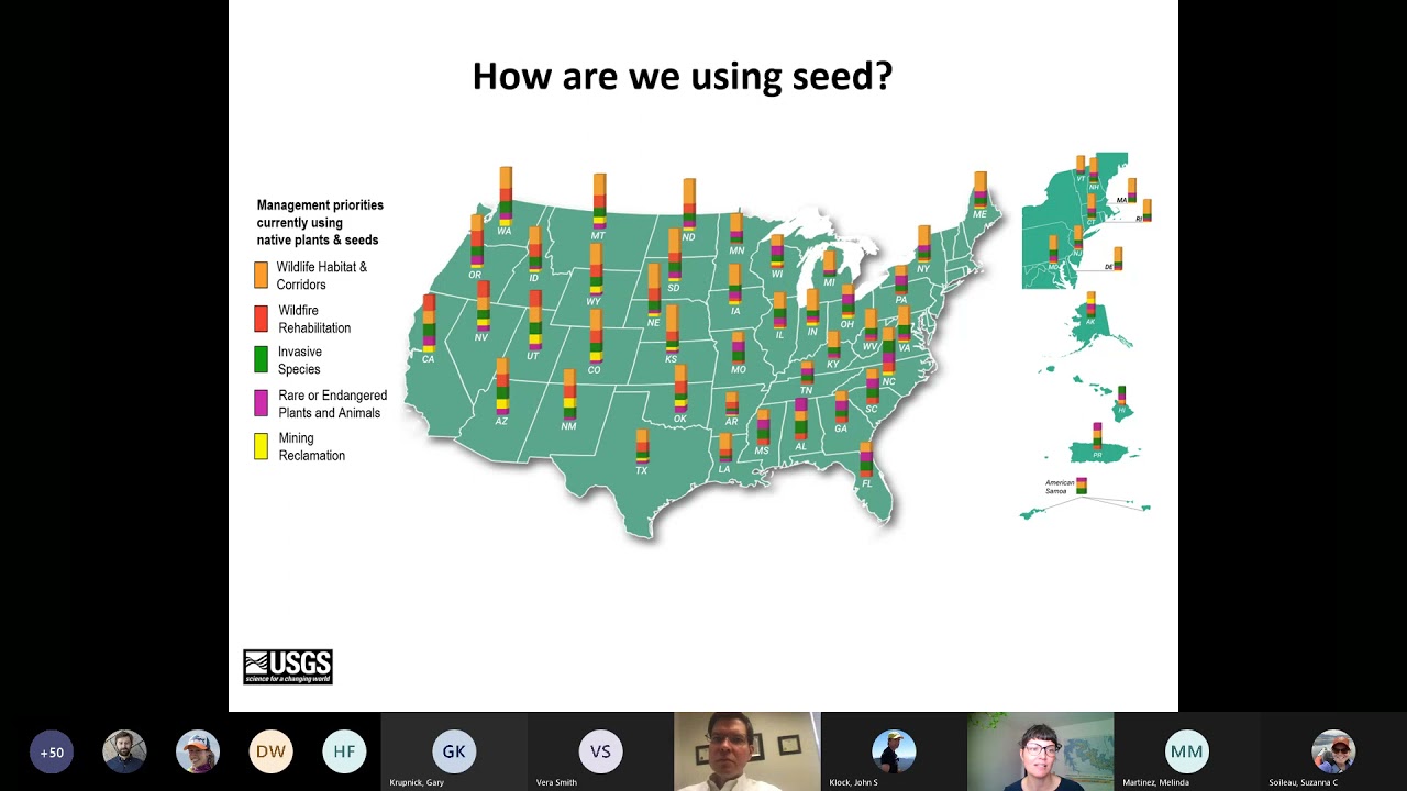 USGS Friday's Findings : National Seed Strategy Progress Report 2015-2020