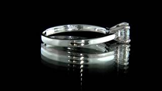 Round Cut Diamond Solitaire Engagement Ring SR1018