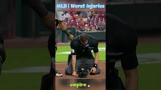 MLB  Worst Injuries #baseball #mlb #funnymoments #sports