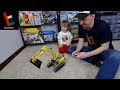 PLAYING WITH THE LEGO TECHNIC EXCAVATOR!