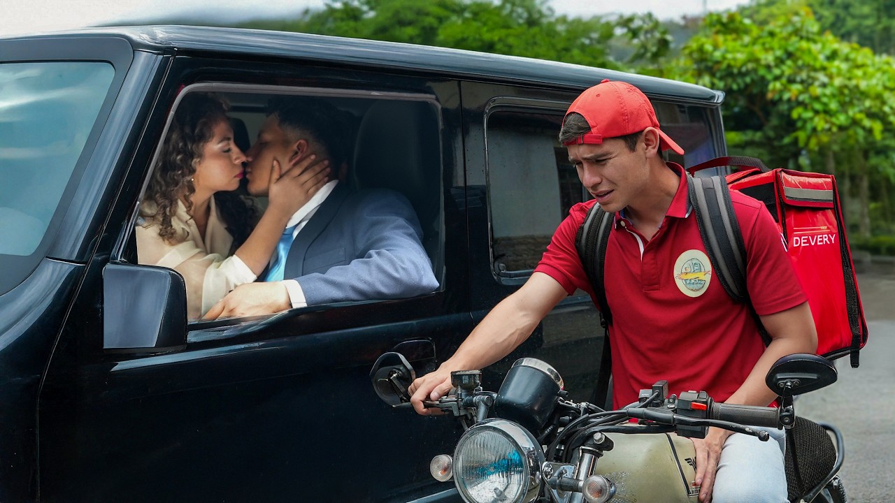 Repartidor encontró a su esposa con otro y decidió darle una lección