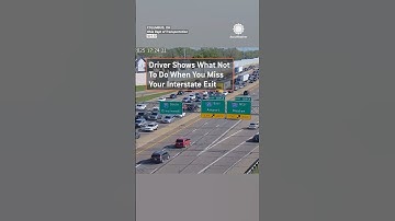 Driver Stops In Middle Of Interstate, Causes Multi-Car Pileup After Missing Exit