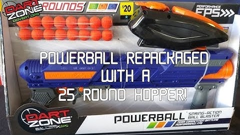 Dart Zone Powerball Review & EASY Spring Mod Guide! The Blasters of Dollar General Pt.1