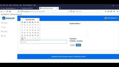 PHP Tutorial | Add Date-format in FAQ module | Part 12