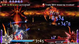 Dissidia 012 Warrior of Light vs Feral Chaos (Perfect run)