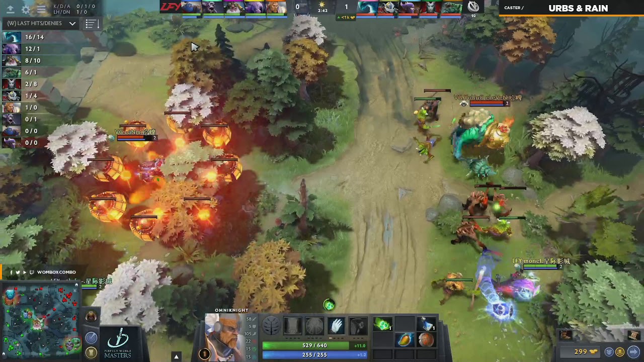 LGD.Forever Young vs Vici Gaming Game 1 (BO3) Perfect World Master