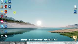 Tutorial on using the NE2-S1W serial server in storage gateway mode under a TCP server