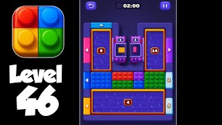 Block Out level 46 Walkthrough Solution