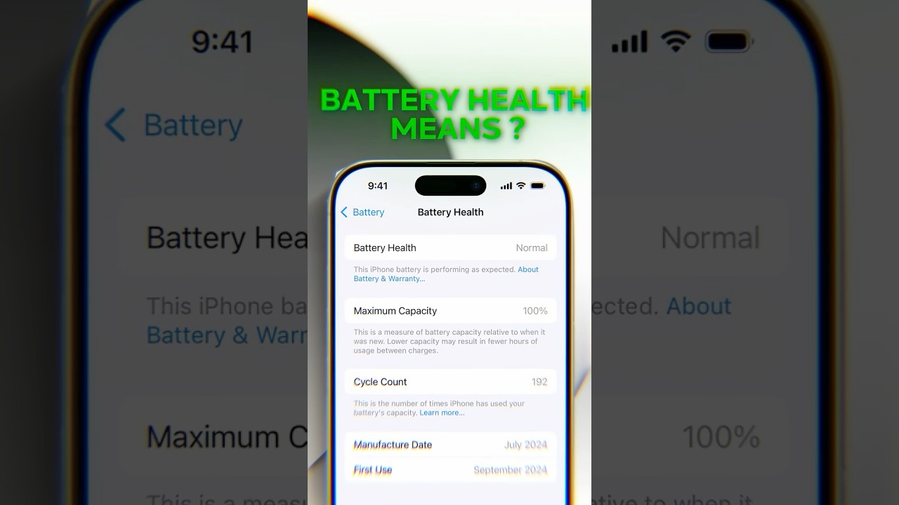 iPhone Battery Health Explained: What 100% Really Means