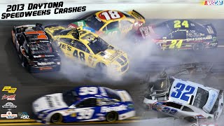 2013 NASCAR Daytona Speedweeks Crashes
